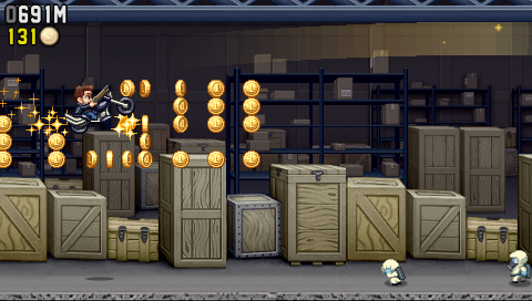 Jetpack joyride eng (2012) minis psp - завантажити безкоштовно ігри для psp, iso, cso