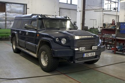 Hogyan készítsünk páncélozott járművek Észtországban, ahogy az