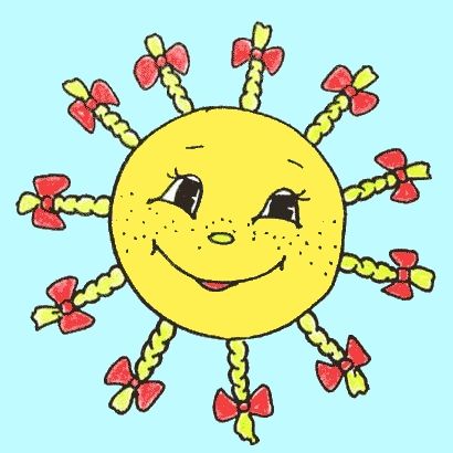 Як намалювати сонце