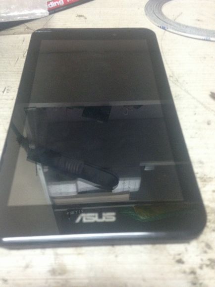 Modificarea ecranului tactil pe tabletă asus k012 - blog despre reparații și service