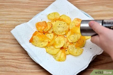 Як приготувати картопляні чіпси в казанку