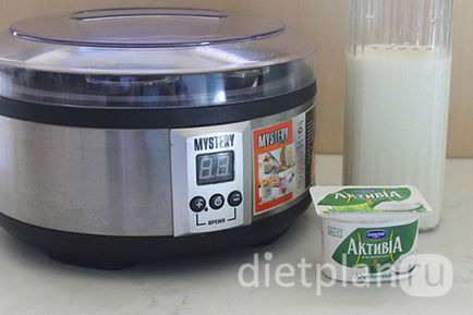 Як зробити натуральний йогурт вдома - рецепт покроковий в йогутніце