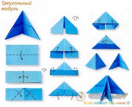 Cum sa faci un ou de Paște o instructiune de ghidare origami