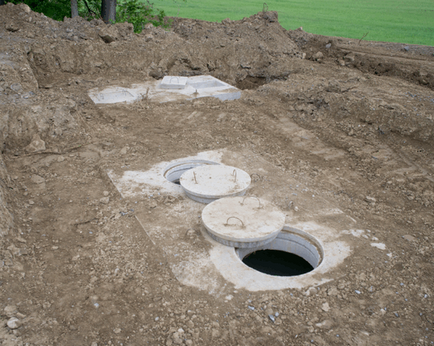 Cum se face un rezervor septic cu propriile tale mâini din inele de beton, beton monolit, eurocuburi