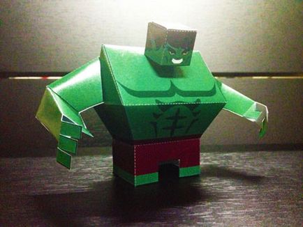 Hogyan, hogy a Hulk papír