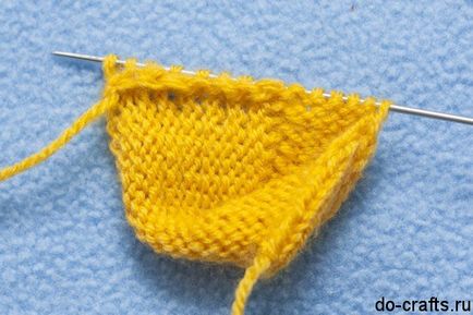 Cum să tricot un toc la nas cu ace de tricotat (clasa de master, foto)