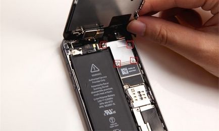 Cum de a înlocui ecranul rupt iphone 5s (instrucțiuni), știri Apple