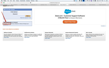 Cum să înregistrați un cont de comerciant pe Amazon