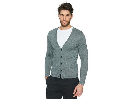 Cardigan egy póló - elegáns hím image