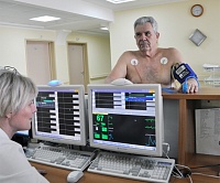 Departamentul de cardiologie cu unitatea de terapie intensivă a spitalului din Rusia