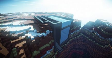 Térkép elidegenedett modern ház Minecraft
