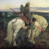 Imagine - Nesmeyana-prințesă, Vasnetsov - descrierea picturii