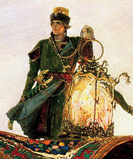 Vasnetsov festményei varázsszőnyeg