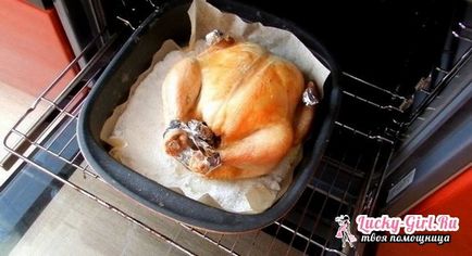 Csirke só a sütőben recept egy fotó