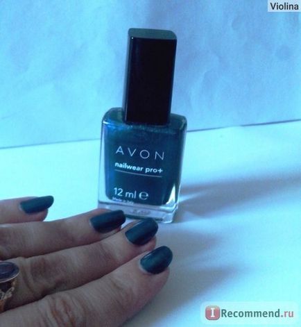 Лак для нігтів avon експерт кольору nailwear Рro - «лак - темний смарагд - від ейвон - красивий і