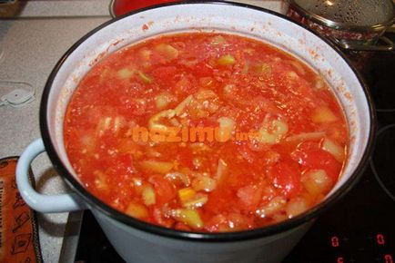 Lecsó forró paprika télen - egy egyszerű recept fotók