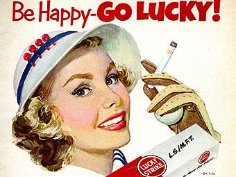 Lucky strike, історія сша