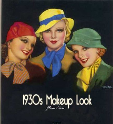 Макіяж в стилі 30-х років двадцятого століття, fashion obsession