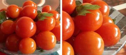 Малосольні помідори з часником і зеленню швидкого приготування