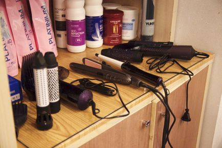 Mester osztályban az eszközök használatát hajformázó és megteremti frizura a Philips