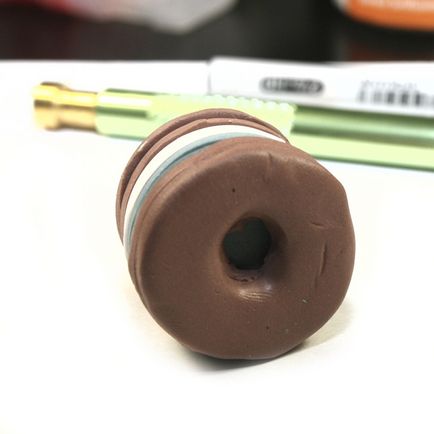 Майстер-клас смачний олівець з полімерної глини