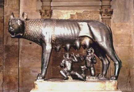 Portalul mitologic - mituri și legende - originea Romei (Romulus și Rem)