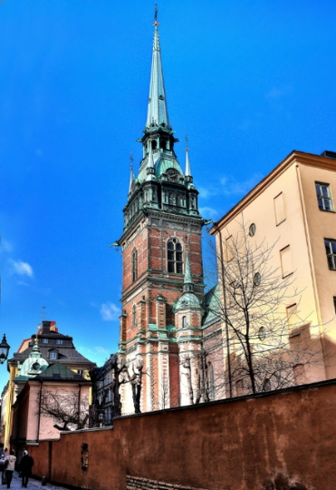 Biserica germană (tyska kyrkan) descriere și fotografii