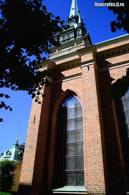 Biserica germană din vechiul oraș Stockholm, Suedia sau biserica Sf.