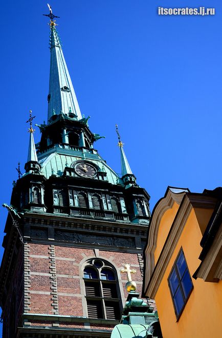 Німецька церква в старому місті Стокгольм, Швеція або церква св