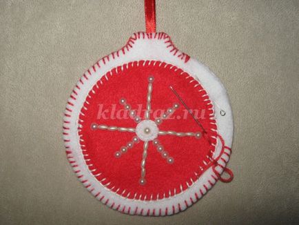 Karácsonyi játék filcből kezük (játékok) Karácsonyi játék filcből kezük