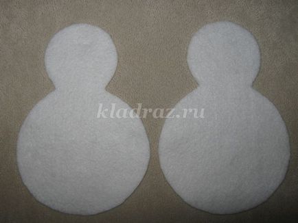 Karácsonyi játék filcből kezüket (játékszerek filc) Karácsonyi játék filcből kezük