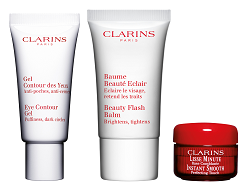 Новорічні набори від clarins