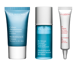 Новорічні набори від clarins