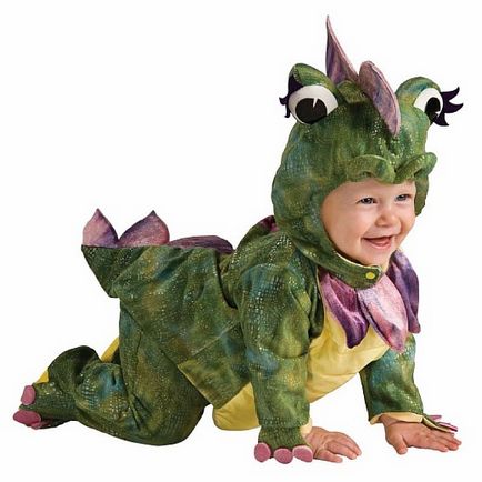 Costum de dragon Anul Nou pentru un copil