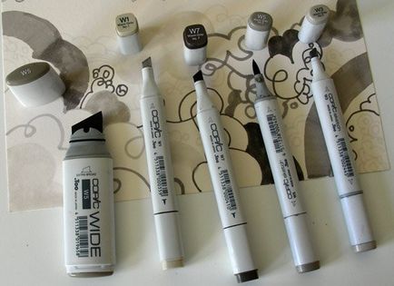 Revizuirea markerilor de designer copic