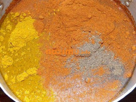 Uborka curry a tél - a recept pácolás fotókkal