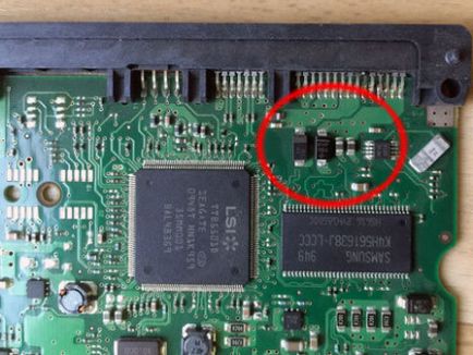 Някои аспекти на ремонт карта твърд диск (HDD), радиолюбителски сайт