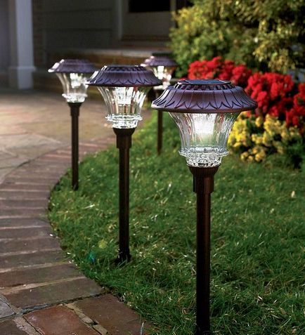 Оригінальні підвісні світильники для садової альтанки