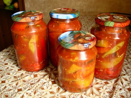 Гострий перець в томаті на зиму 2 рецепта вогненної суміші!