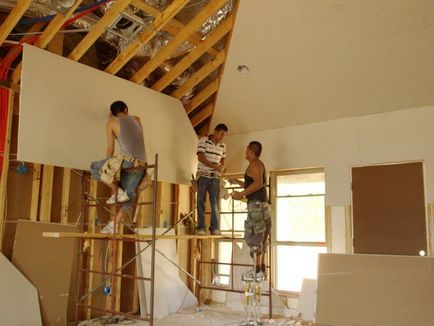 Finisarea unei case din lemn în interior cu propriile mâini opțiuni posibile și materialele necesare