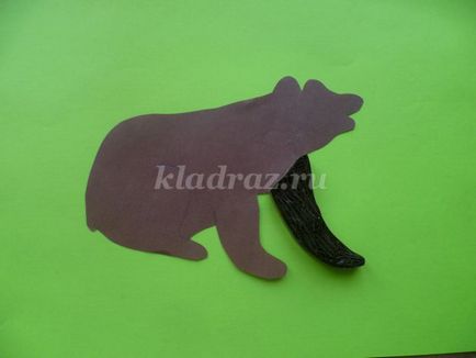 Panel „Three Bears az őszi erdőt„Quilling technikák kezdőknek