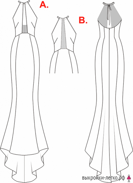 Dress egy hurkot (ruha) Dress egy vonat