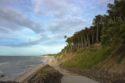 Пляж в піонерському