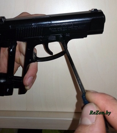 Pistol pneumatic anix a-101 etches gaz - eliminarea defectului (instrucțiuni de reparație) -