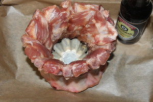Святкова корона зі свинячих реберець рецепт з фотографіями