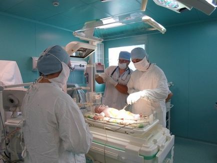 Probleme și realizări ale specialiștilor din Moscova în domeniul chirurgiei neonatale