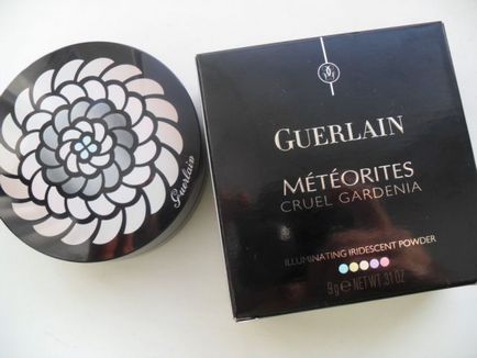 Praf-shimmer guerlain meteorites crude gardenia - comentarii, poze si pret
