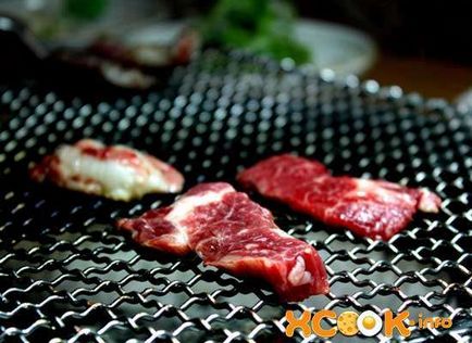 Bulgogi - főzés recept egy fotót a koreai marhahús ételek