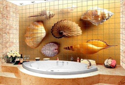 ПВХ (пластикові) панелі під плитку для стін у ванній кімнаті види, як класти (фото)