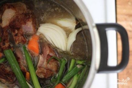 Ramen cu carne de porc - reteta pas cu pas cu fotografie